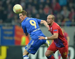 European Matches 2012-2013 Season Prints: Battle for the Ball: Torres vs