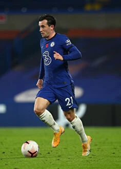 Club Soccer Collection: Ben Chilwell Plays at Empty Stamford Bridge: Chelsea vs Sheffield United (November 2020)