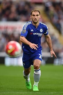 Images Dated 26th September 2015: Branislav Ivanovic in Action: Chelsea vs. Newcastle United, Barclays Premier League, St