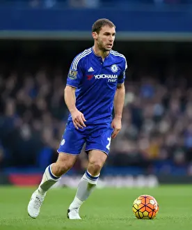 Branislav Ivanovic in Action: Chelsea vs Norwich City, Premier League, Stamford Bridge (November 2015)