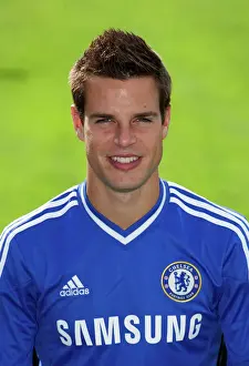 Branislav Ivanovic at Chelsea FC 2013-2014 Squad Photo Session