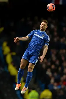 Branislav Ivanovic at Etihad Stadium: Manchester City vs. Chelsea, FA Cup Fifth Round - February 15, 2014