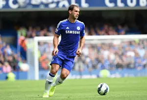 Branislav Ivanovic at Stamford Bridge: Chelsea vs Leicester City - Barclays Premier League 2014