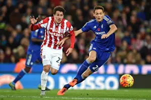 Britannia Stadium Showdown: A Clash of Stars - Bojan Krkic vs. Nemanja Matic (Premier League, November 2015)