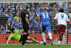 Images Dated 15th May 2010: Cech's Heroic Save: Chelsea Clinch FA Cup Victory over Portsmouth
