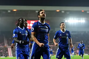 Cesc Fabregas Scores First Goal for Chelsea Against Sunderland in Premier League 2016