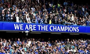 Images Dated 10th May 2015: We Are The Champions: Chelsea's Triumphant Stamford Bridge (2014-2015 Season) - Chelsea vs Liverpool