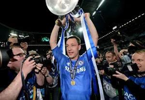 Champions League Triumph: Bayern Munich's John Terry and the Trophy