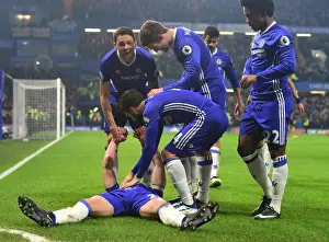 Chelsea Celebrate: Gary Cahill Scores Second Goal Against Hull City