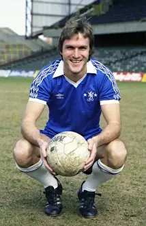 Chelsea FC: 1980s - Gary Locke's Portrait at Stamford Bridge
