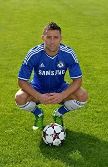 Squad 2013-2014 Season Collection: Chelsea FC 2013-2014 Squad: Gary Cahill at Cobham Training Ground