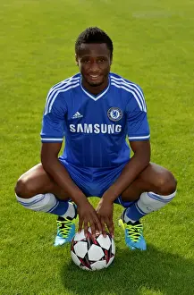 Chelsea FC 2013-2014 Squad: John Obi Mikel at Cobham Training Ground