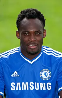 Chelsea FC 2013-2014 Squad: Michael Essien at Cobham Training Ground