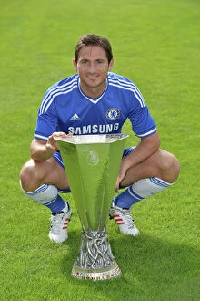 Images Dated 23rd August 2013: Chelsea FC: 2013-2014 Squad Photocall - Frank Lampard at Cobham Training Ground