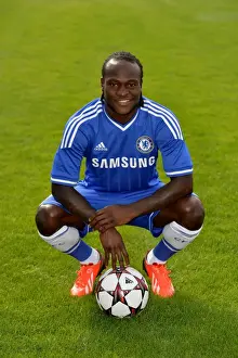 Chelsea FC 2013-2014 Squad: Victor Moses at Cobham Training Ground