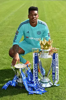 Chelsea FC 2015-16 Team Photocall: Jamal Blackman at Cobham Training Ground