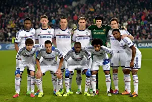 European Matches 2013-2014 Season Prints: Chelsea FC in Action: UEFA Champions League Group E - FC Basel vs Chelsea (November 26)