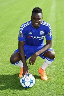 Chelsea FC: Bertrand Traore at 2015-16 Team Photocall, Cobham Training Ground