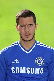 Chelsea FC: Branislav Ivanovic at 2013-2014 Squad Photo Session, Cobham Training Ground