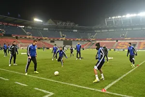 Chelsea FC: Europa League Training at Generali Arena - Ready for Round of 16 First Leg
