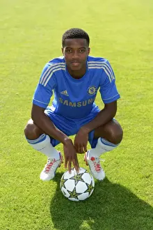 Chelsea FC: Nathaniel Chalobah at Cobham Training Ground Photocall (August 2012)