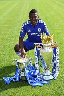 Images Dated 10th September 2015: Chelsea FC: Ramires at 2015-16 Team Photocall, Cobham Training Ground
