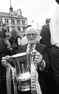 Chelsea FC's Triumphant Parade through London with the FA Cup after Winning against Middlesbrough in 1997