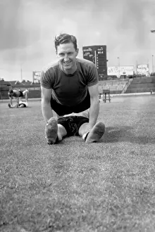 Chelsea Football Club: John Harris Training at Stamford Bridge, Division One Soccer