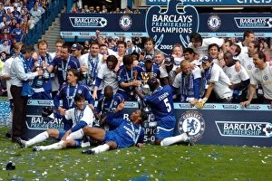 Images Dated 29th April 2006: Chelsea Football Club: Premier League Glory - Champions 2005-2006