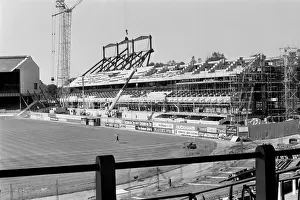 Chelsea Football Club's New East Stand Takes Shape at Stamford Bridge