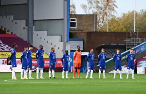 Images Dated 31st October 2020: Chelsea Honors Nobby Stiles and Remembrance Day at Burnley Match, 2020