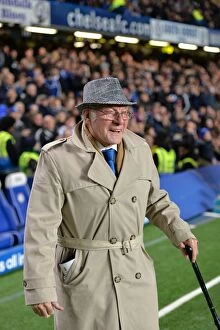 Images Dated 1st December 2013: A Chelsea Legend Returns: Johnny Paton's Emotional Half-Time Reunion at Stamford Bridge