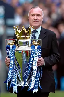 Former Chelsea Legend Ron Harris Presents the Premier League Trophy at Stamford Bridge: Chelsea's Glorious 2005-2006 Victory over Manchester United