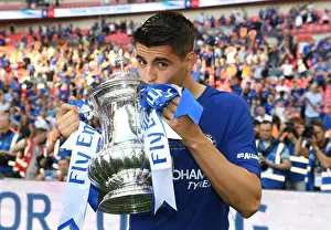 Chelsea Lifts FA Cup: Morata's Kiss Seals Victory Over Manchester United