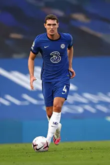 Chelsea vs Liverpool: Andreas Christensen in Action at Stamford Bridge