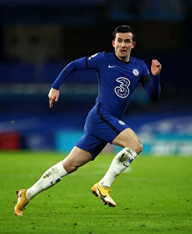 Images Dated 4th January 2021: Chelsea vs Manchester City: Ben Chilwell's Thrilling Performance at the Premier League Rivalry