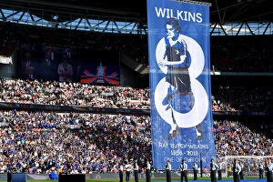Images Dated 19th May 2018: Chelsea vs Manchester United: FA Cup Final Tribute to Ray Wilkins at Wembley Stadium