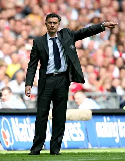 Chelsea vs Manchester United - FA Cup Final at Wembley Stadium: Jose Mourinho and the Blue vs the Red