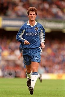 1990's Collection: Chelsea vs Middlesbrough: Brian Laudrup in Action