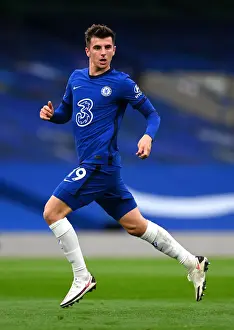 Chelsea vs Southampton: Mason Mount in Action at Empty Stamford Bridge, Premier League, October 2020