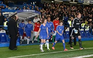 Images Dated 9th January 2013: Chelsea vs Swansea City: Capital One Cup Semi-Final Showdown at Stamford Bridge (9th January 2013)