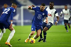 Chelsea vs. Tottenham: Kovacic in Action at Empty Stamford Bridge - Premier League Clash, London, 2020