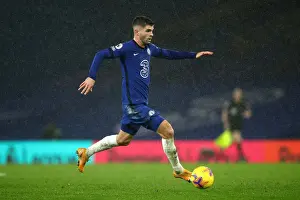 Chelsea vs West Ham United: Pulisic in Action at Stamford Bridge, Premier League (December 21, 2020)