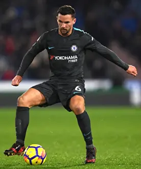 Chelsea's Danny Drinkwater in Action against Huddersfield Town in Premier League
