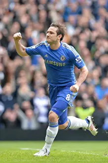 Chelsea's Frank Lampard: Double Delight as He Celebrates Second Goal Against Swansea City (April 28, 2013)