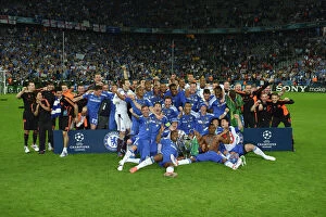 Images Dated 19th May 2012: Chelsea's Glory: Champions League Victory over Bayern Munich (2012)