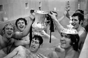 chelseas john hollins peter osgood celebrate fa cup victory teamsmates chelsea vs leeds united Trending Item 6