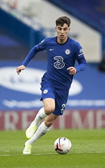 Images Dated 19th October 2020: Chelsea's Kai Havertz in Action against Southampton - Premier League, London (October 17, 2020)