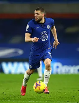 15.02.21 - Chelsea V Newcastle United (Home) Prints: Chelsea's Mateo Kovacic in Action Against Newcastle United - Premier League