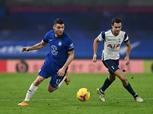 Images Dated 29th November 2020: Chelsea's Mateo Kovacic in Action Against Tottenham Hotspur at Empty Stamford Bridge - Premier